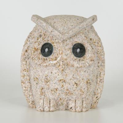 ふるさと納税 宍粟市 ふくろうの置物　(中)　AE3 |  | 01