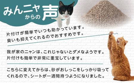 天然素材を使用した猫砂 5kg ネコリパブリック 砂