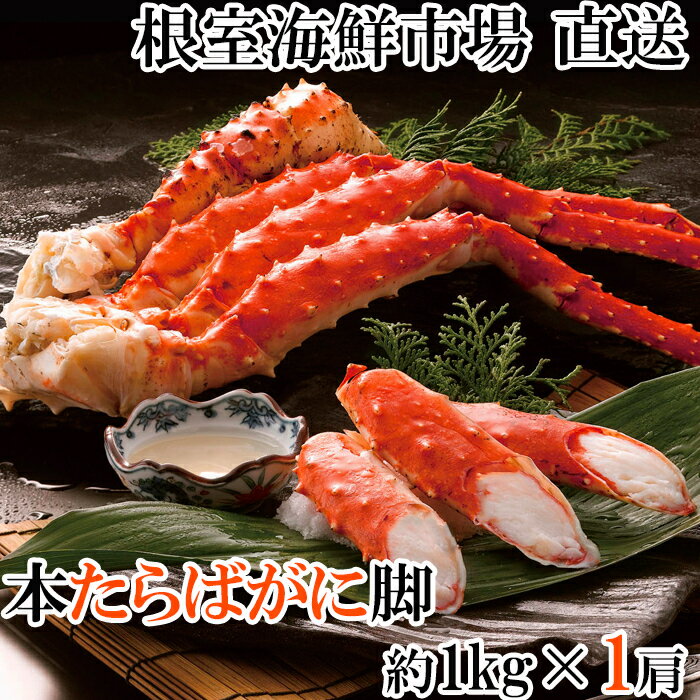 【ふるさと納税】 ボイルたらばがに脚約 1kg × 1 肩 たらば タラバ タラバガニ たらば蟹 タラバ蟹 かに カニ 蟹 お取り寄せ グルメ 海鮮 茹で蟹 茹でがに 茹でガニ 北海道 根室市 ふるさと納税 F-14031