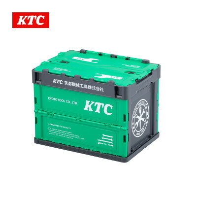 【ふるさと納税】KTC折りたたみコンテナ　20L(グリーン×グレー)[YG-195GR]【1675504】