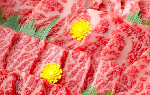 【8月発送分】極上近江牛焼肉セット モモ・バラ【800g（モ