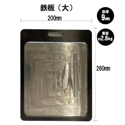 ふるさと納税 玉野市 極厚鉄板(大)