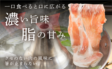 国産豚肉 しゃぶしゃぶ用 ロース・バラ食べ比べ 1.3kg 豚肉 瓜生
