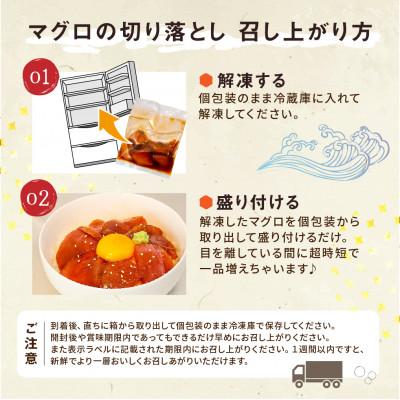 ふるさと納税 土佐市 訳あり マグロ漬け丼 80g×12袋 (合計960g) だしの利いた漬けマグロでマグロ丼にも! |  | 03