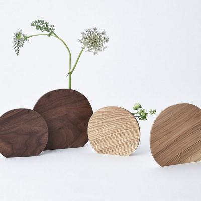 ふるさと納税 旭川市 【2025年6月上旬発送】SASAKIのPaletteVaseL/W│木製雑貨 花瓶_03249 |  | 03