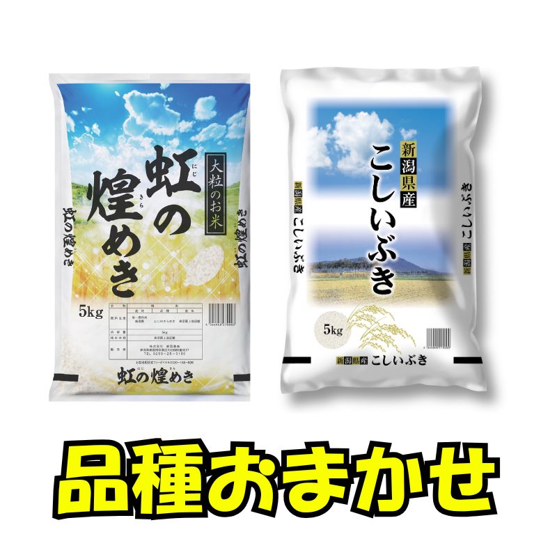 【7月上旬配送】 新潟県産 品種おまかせ 5kg 新潟県 新潟市産 令和7年産 お米 精米 米 ご飯 送料無料