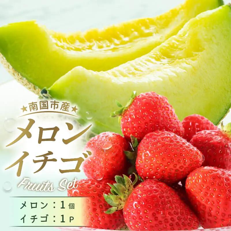 【先行予約】メロンとイチゴセット（2027年2月～発送）めろん いちご  フルーツ
