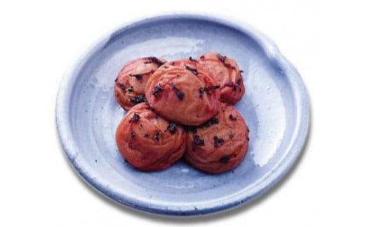 しそかつお梅干し　４００ｇ〔化粧箱入り〕《紀州南高梅》