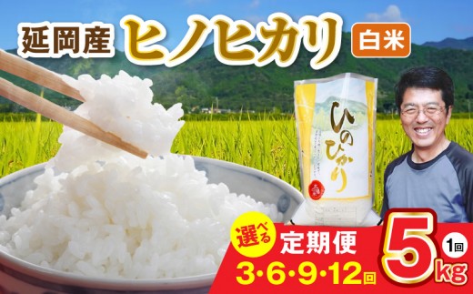 
                  延岡産ヒノヒカリ（白米）5kg 定期便 N0218-YD0267-sku
                