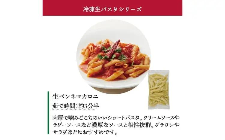 冷凍生ペンネマカロニ 100g×15袋〈 人気 マカロニ ペンネ もちもち モチモチ 生パスタ 麺 国産 イタリアン料理 セット ランチ トマトソース グラタン 自宅用 保存食 長期保存 〉