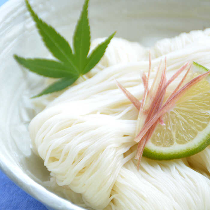 【カラフル そうめん 】 野菜 そうめん 白瀧 17束 850g /パプリカ 八女茶 かぼちゃ 紫芋 素麺 / 南島原市 [SCB073]_イメージ2