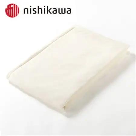 西川のシール織綿毛布　ホワイト　クイーン　200×210cm　FQ33301019/700_雑貨・日用品 毛布 寝具 _【1445536】
