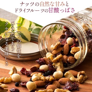 【ふるさと納税】 ミックスナッツ トレイルミックスナッツ 『焙煎ナッツとベリーのミックスナッツ 3kg(1000g×3袋)』 [ 無塩 無添加 クランベリー ブルーベリー ドライフルーツ アーモンド