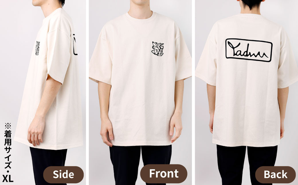 徳之島 天城町 YADWU オリジナル Tシャツ （ヴィンテージナチュラル）