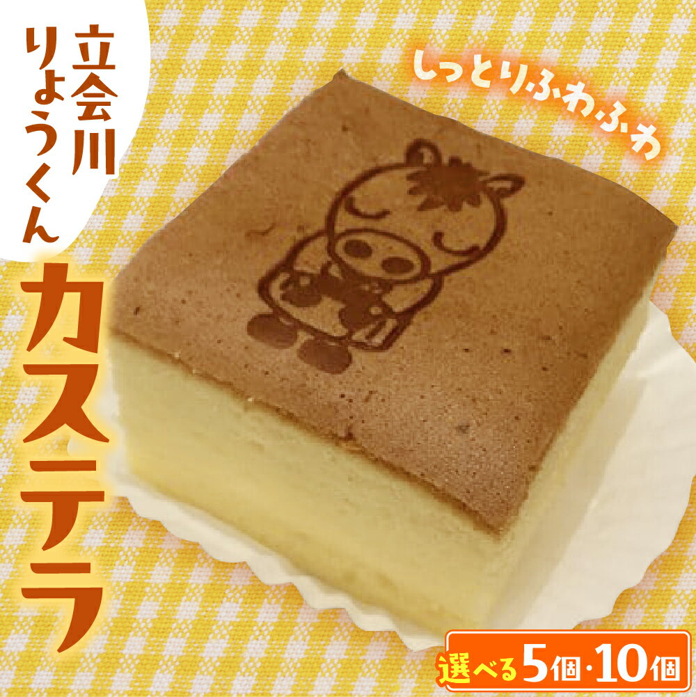 【ふるさと納税】立会川 りょうくん カステラ 冷凍 / スイーツ お菓子 和菓子 ケーキ スポンジ 坂本龍馬 ご当地 キャラクター 東京都 品川区