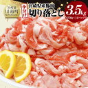 【ふるさと納税】【小分け】宮崎県産豚肉切り落とし3.5kg - 豚肉 豚 肉 宮崎県産 小分け パック 送料無料 D11601