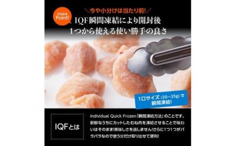 【定期便】宮崎県産 若鶏 むね肉 切身 4kg (250g×16袋) 3ヶ月定期便 【国産 九州産 鶏肉 肉 とり ムネ肉 小分け カット済み たっぷり 大容量 全3回】