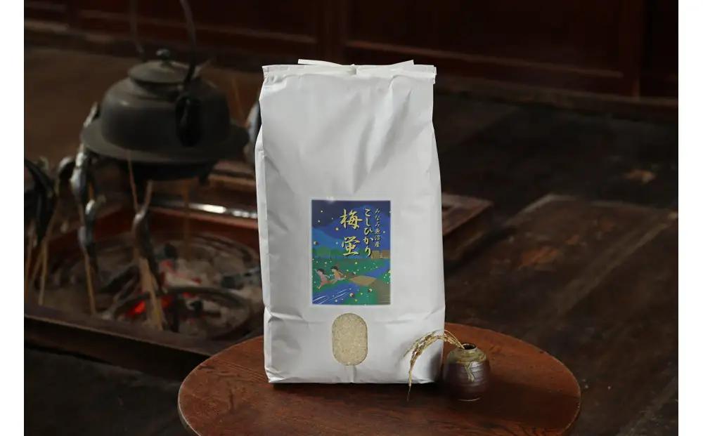 【令和8年産新米予約】2026年度産南魚沼市産コシヒカリ「梅蛍」10kg　【銘柄米 ブランド米 精米 こしひかり コシヒカリ 魚沼産 新潟米 産地直送 お米 米 こめ コメ ご飯 御飯 ごはん】【20