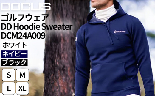 
            ゴルフウェア DD Hoodie Sweater DCM24A009  | ゴルフ golf ゴルフ用品 スポーツ スポーツ用品 DOCUS ドゥーカス ギフト 贈答 景品 茨城県 古河市 _FW70
          
