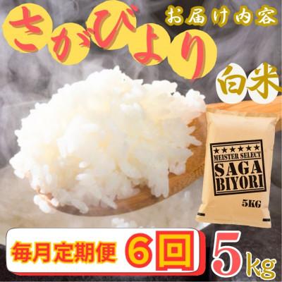 ふるさと納税 伊万里市 【毎月定期便】さがびより【白米】5kg【特A評価】《マイスターセレクト》(伊万里市)全6回 |  | 03