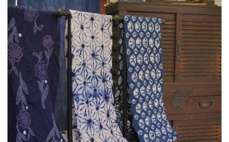 【藍染が風にゆれる日本遺産のまち有松寄附金専用】浴衣（手蜘蛛絞り）