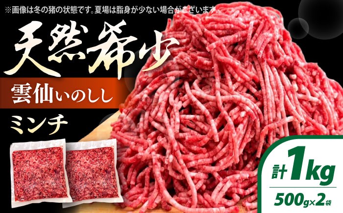 
                  ジビエ 猪肉 ミンチ 500g×2パック 雲仙いのしし / ひき肉 肉 イノシシ ジビエ いのしし ハンバーグ 低カロリー 冷凍 じびえ ジビエ ミンチ / 南島原市 / もりのめぐみ [SDB012]
                