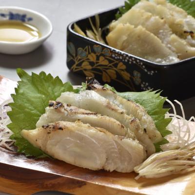ふるさと納税 佐世保市 炙り【旨】クエ刺し