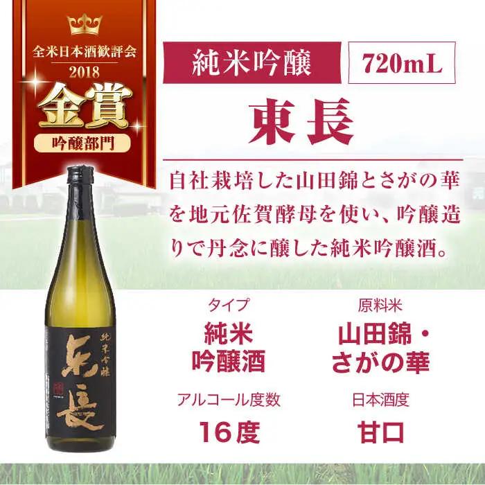 【定期便】 日本酒 東長純米飲みくらべ3種 NAH120 日本酒 全12回