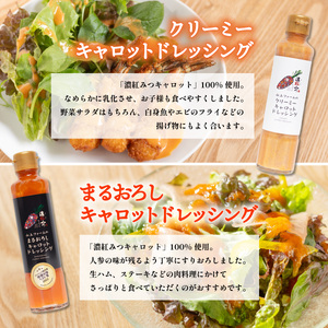 【お中元用】 濃紅みつキャロットドレッシング 2種 ギフトセット 人参 にんじん ドレッシング