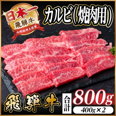 
                  飛騨牛 厳選カルビ(焼肉・BBQ用) 800g(400g×2)　黒毛和牛　小分け　A4～A5等級_飛騨牛 黒毛和牛 カルビ 焼肉 BBQ バーベキュー 牛肉 和牛 精肉 肉 旨み おすすめ アウトドア キャンプ お取り寄せ グルメ 岐阜県 送料無料【1543784】
                
