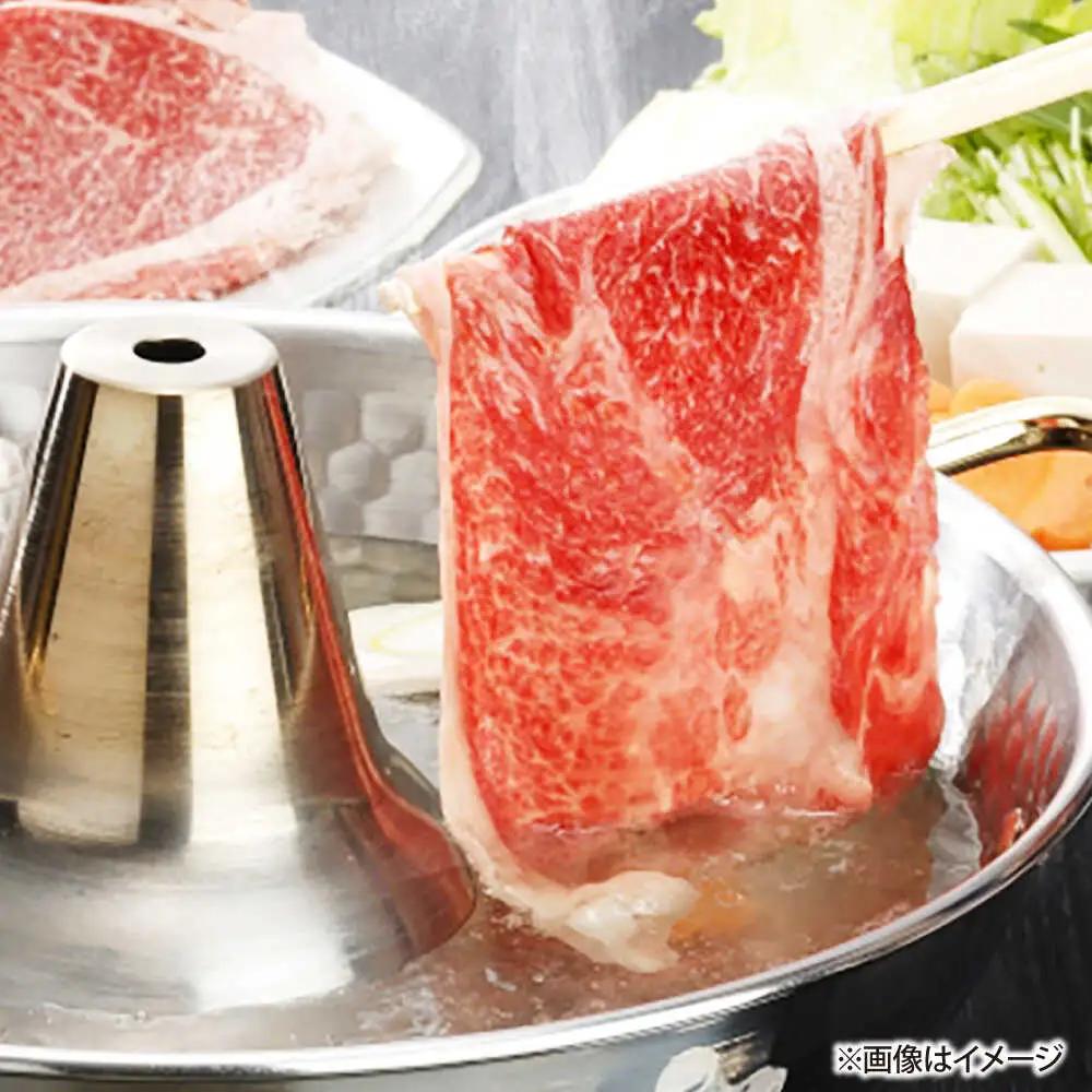 【3回定期便】長崎和牛 肩ロース スライス しゃぶしゃぶ用 820g（410g×2） 【佐世保エスディー食品株式会社】[DBW018]