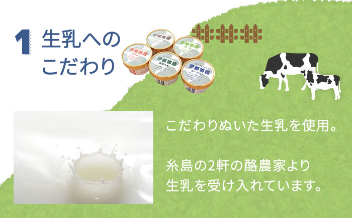 伊都物語 プレミアム アイス 5種 30個セット(みるく6個、ヨーグルト6個、あまおう6個、抹茶6個、チョコレート6個)《糸島》【糸島みるくぷらんと】[AFB009]