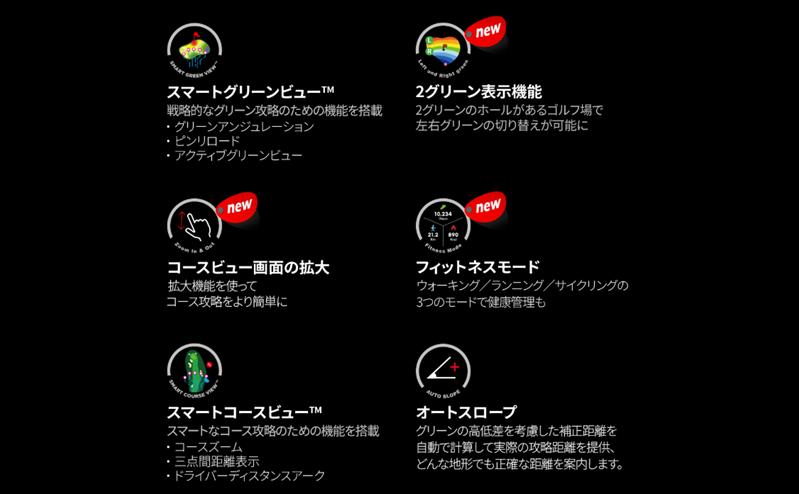 ボイスキャディ A3 ゴルフウォッチ GPS 距離計 ゴルフ 腕時計