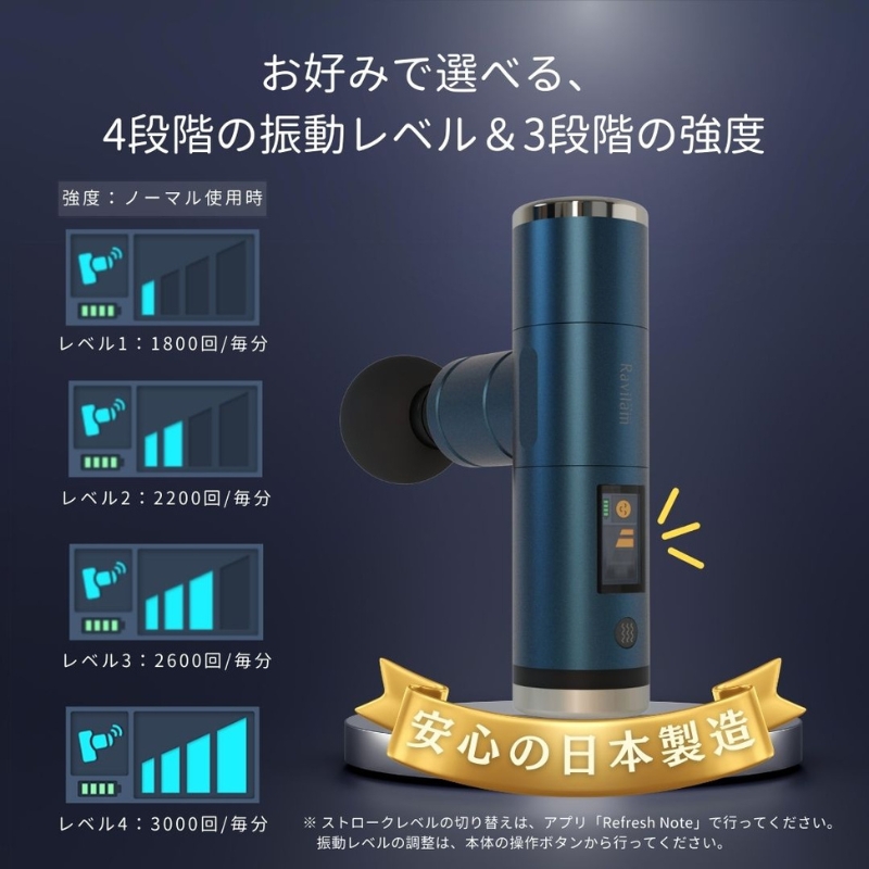 [LEADTEK]スマート リフレッシュガン【※専用アプリ（携帯電話等）にて体調推移を把握】【135002】