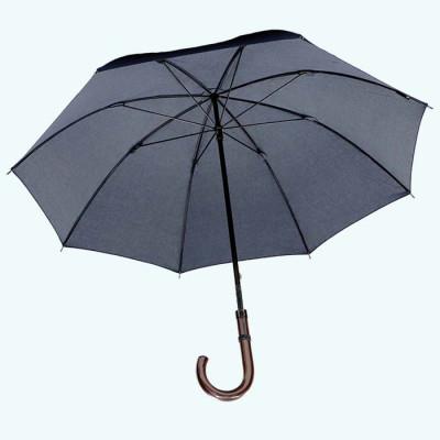 ふるさと納税 田原本町 メンズ 晴雨兼用傘 長傘 綿デニム 無地 手開き UV防止 日本製 331601 |  | 01