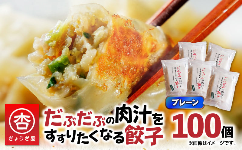 
            だぶだぶの肉汁をすすりたくなる餃子 100個　T060-002
          