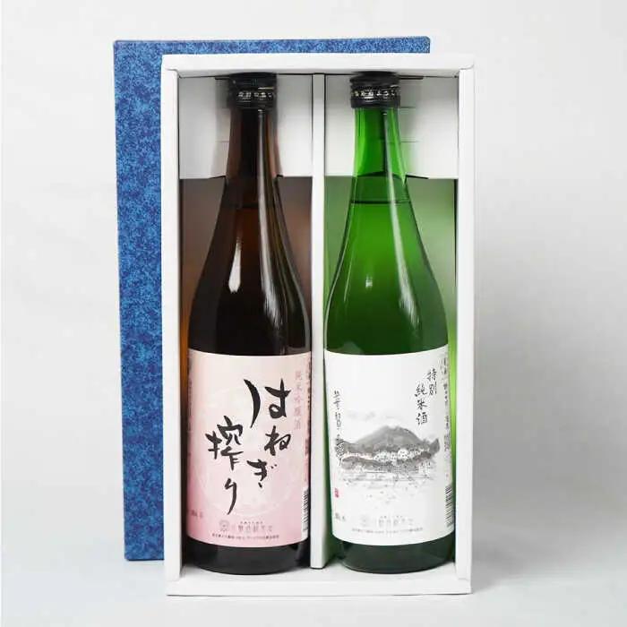 【リピーターの多い人気の逸品】日本酒 普賢の夢 特別純米・はねぎ搾り萬勝 純米吟醸 各720ml / 日本酒 にほんしゅ 酒 お酒 おさけ お試し 晩酌 日本酒 飲み比べ / 南島原市 / 酒蔵吉田屋