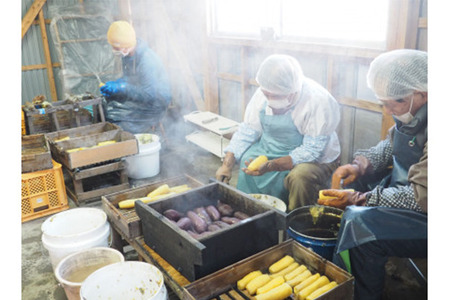 kamosの星芋（平干し400g×3）紅はるか 1.2kg 干し芋 ＜3/31まで受付・1月から順次発送予定＞