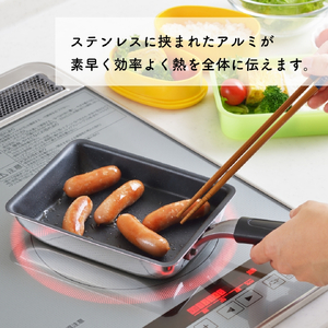 アルサス4 玉子焼き用フライパン IH対応 | フライパン 新潟県 弥彦村