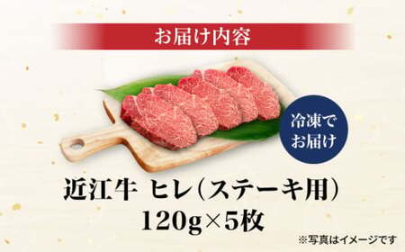 近江牛ヒレ120g×5　滋賀県長浜市/株式会社元祖鳥宗亭[AQCS009]