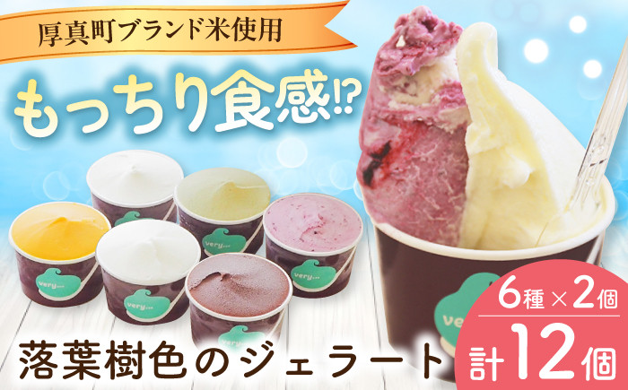 
            very motch 米粉のジェラート6種×2セット 《厚真町》【株式会社クーバル】ジェラート アイス セット アソート 食べ比べ 米粉 詰め合わせ スイーツ ギフト 北海道 19000 19000円 [AXBQ007]
          