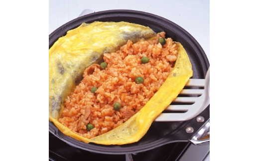 IH オムフライパン & IH 四葉のフライパンセット FC012141