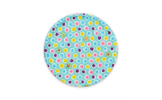 タツクラフト 友禅和紙コースター 桜 金平糖 水色