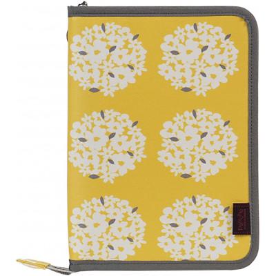 ふるさと納税 島原市 マルチケース(ファスナータイプ)サークルフラワー クロムイエロー Rモデル 1個