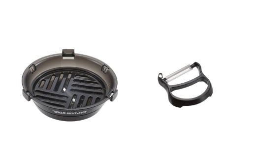 ステンレスシェラカップ320ml・シェラカップ調理器 セット CAPTAIN STAG キャプテンスタッグ アウトドア用品 キャンプ用品 調理器具 【010S339】