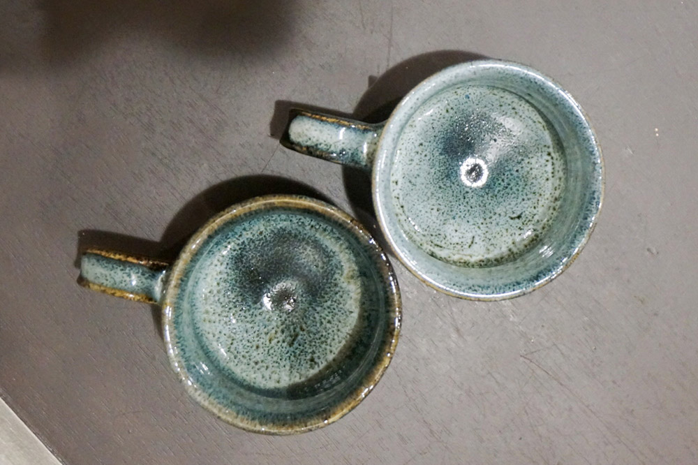 コーヒーカップ 津軽焼 コーヒーカップセット（2セット）工芸品 青森県弘前市 草邑