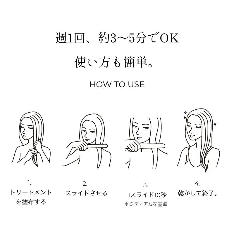 CARE PRO DEEP ヘアアイロン トリートメント浸透促進器 髪質改善 サロンクオリティ ヘアケア ダメージケア ホームケア 家電_0104-001-se7