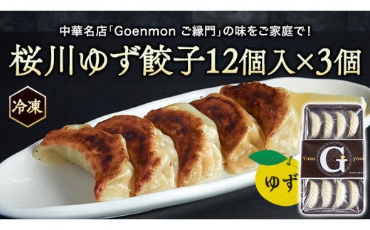 
                  桜川 ゆず餃子  本格 中華 冷凍 餃子 オリジナル ギョウザ 焼餃子 セット お取り寄せ 手包み おつまみ おかず [BK005sa]			
                
