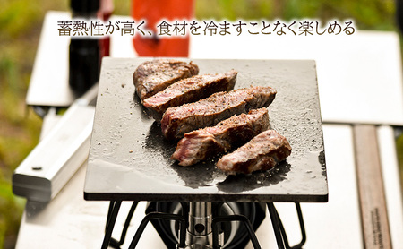 鉄板 Sサイズ 厚み6mm（国産/S55C使用）[ アウトドア キャンプ バーベキュー BBQ ] 父の日 おすすめ ギフト 雑貨 アウトドア用品 キャンプ用品 調理器具 蓄熱 保温性 鉄の純度が高い