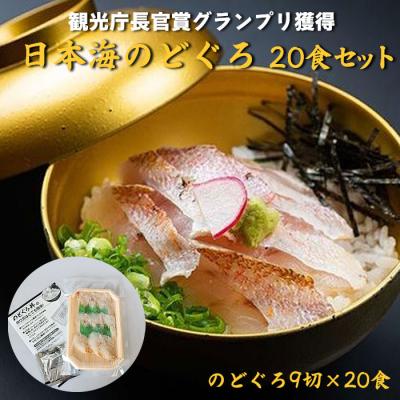 ふるさと納税 出雲市 2023年　日本ギフト大賞受賞　日本海のどぐろ丼　20食セット【16_5-002】